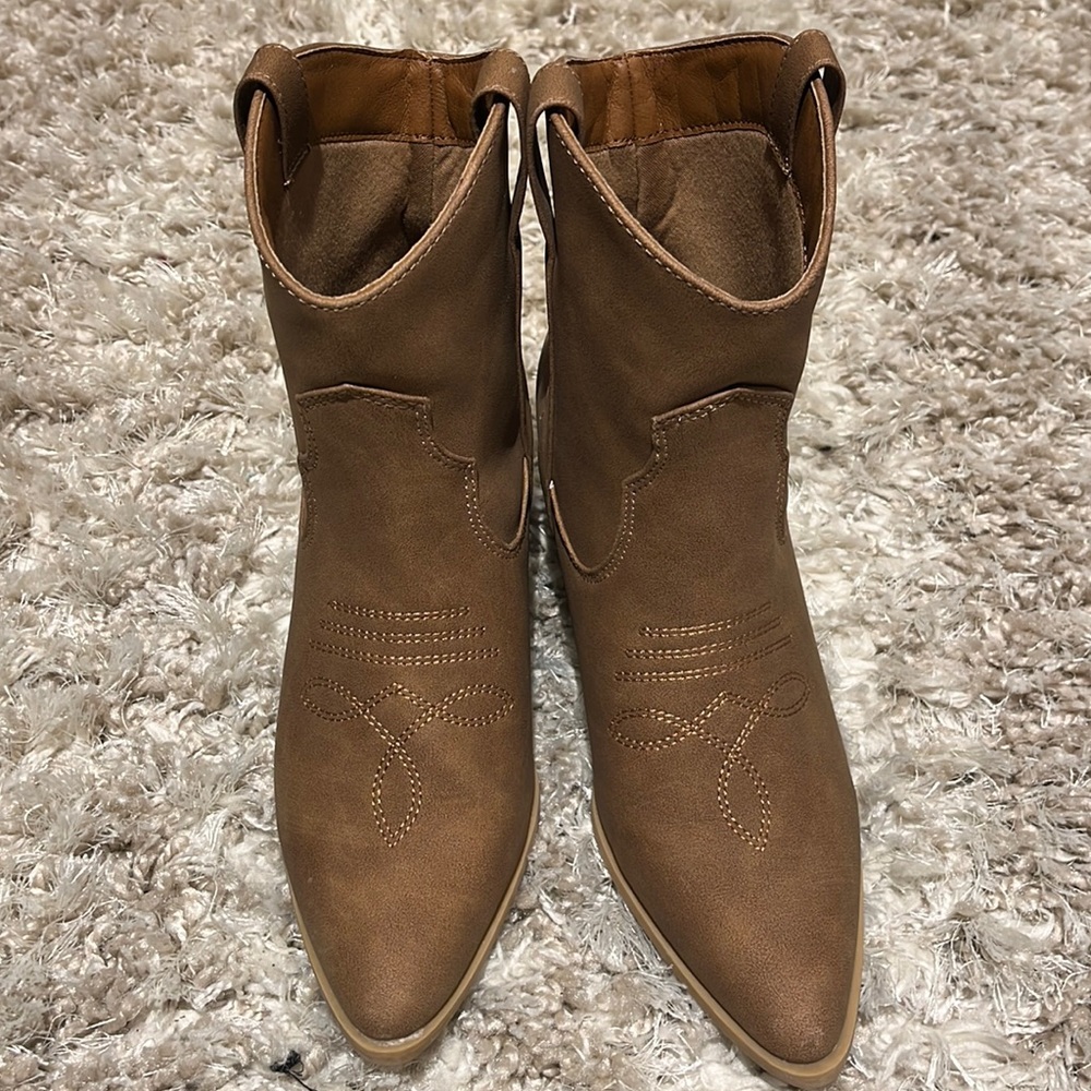 Rachel Zoe Short Cowboy Boots